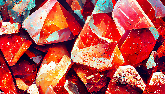 포토 JPG 해외이미지 백그라운드 사람없음 빨간색 크리스탈 해외202309 해외포토 컬러 광석 파일형식