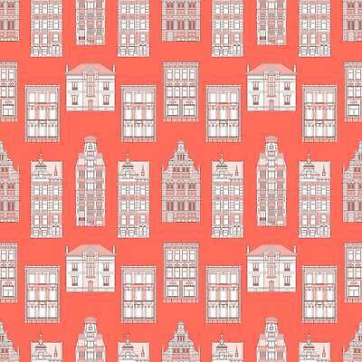 EPS 해외이미지 분홍색 패턴 오렌지 일러스트 잉글랜드 주택 건물 유행 직물 도시 화려 산호 타일 타운 리빙 빅토리아 소셜 옛날 반복 해외202309 해외일러스트 건축물 컬러 컨셉 무늬 과일 영국 자포동물 파일형식 벡터