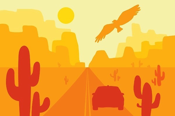 EPS 해외이미지 동물 실루엣 포스터 도로 모래 여행 백그라운드 일러스트 자동차 자연 조류 하늘 휴가 새로움 산 멕시코 선인장 파노라마 풍경 야외 여름 태양 일출 미국 일몰 목장 사막 수확 뜨거움 황무지 질감 복고 독수리 캘리포니아 애리조나 서쪽 옛날 텍사스 벡터 해외202309 해외일러스트 자연요소 식물 계절 길 육상교통 컨셉 북아메리카 농업 교통시설 촬영기법 노을 방향 생태계 파일형식