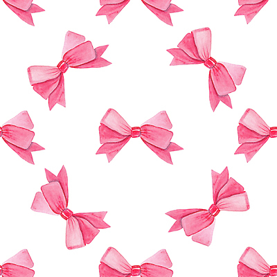 JPG 해외이미지 리본 분홍색 패턴 일러스트 사람없음 손그림 해외202309 해외일러스트 컬러 무늬 파일형식