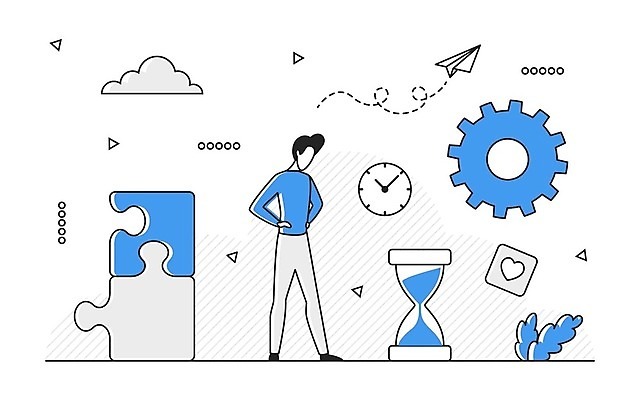 EPS 해외이미지 전신 남자 일러스트 비즈니스 한명 성인 파란색 디지털 정보 업무 퍼즐 스마트 모래시계 분석 온라인 경영 데이터베이스 인터페이스 성인남자한명만 해외202310 해외일러스트 1 모래 시계 컬러 컨셉 사람 작업 남자한명만 성인남자만 파일형식 벡터