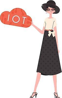 EPS 해외이미지 전신 모자 여자 일러스트 한명 성인 선글라스 클라우드서비스 사물인터넷 성인여자한명만 해외202309 해외일러스트 1 잡화 안경 정보기술 사람 서비스 여자한명만 성인여자만 파일형식 벡터