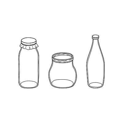 EPS 해외이미지 템플릿 손 디자인 음료 음식 백그라운드 일러스트 포장 유리 물 와인 주스 공백 우유 뚜껑 흰색 오픈 항아리 투명 낙서 상품 컨테이너 만화 오브젝트 윤곽 유리그릇 패키지 고립 벡터 비어있는 해외202309 해외일러스트 자연요소 그릇 산업 컬러 재질 유제품 주류 신체부위 도자기 파일형식