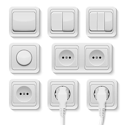 EPS 해외이미지 클립아트 디자인 산업 벽 백그라운드 일러스트 주택 그림자 세트 3D 웹 힘 기계 장비 에너지 흰색 콘센트 연결 플라스틱 오브젝트 스위치 고립 엘리먼트 전압 하드웨어 공급 벡터 현실 해외202309 해외일러스트 컬러 인터넷 재질 건물 컴퓨터 디지털합성 파일형식