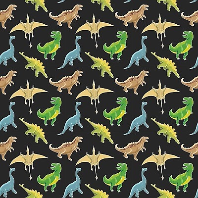 EPS 해외이미지 백그라운드 패턴 일러스트 사람없음 공룡 해외202309 해외일러스트 무늬 파충류 파일형식 벡터