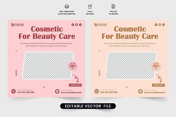 EPS 해외이미지 템플릿 디자인 배너 포스터 일러스트 비즈니스 뷰티 화장품 레이아웃 스킨케어 기하학 테라피 승진 마케팅 벡터 미니멀 해외202309 해외일러스트 무늬 파일형식