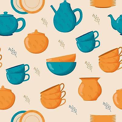 EPS 해외이미지 그릇 식기 접시 커피 음식 백그라운드 패턴 일러스트 가정 주전자 주방용품 주택 요리 장식 컵 세트 주방 식당 꽃병 머그컵 기구 조끼 도자기 사발 플랫 아침식사 냄비 찻주전자 만화 수집 질감 수공예 유리주전자 고립 백자 스칸디나비아 핸드메이드 벡터 해외202309 해외일러스트 꽃 음료 생활용품 무늬 유리 건물 상점 식사 외투 사기그릇 솥 공예 파일형식