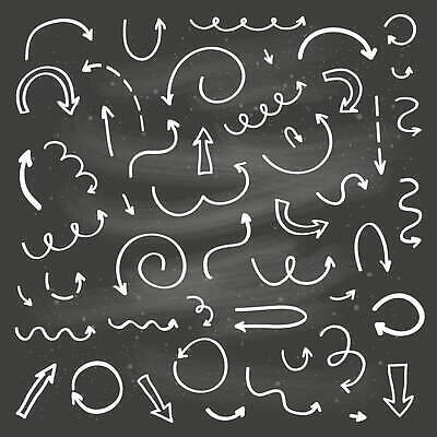 EPS 해외이미지 손 디자인 선 백그라운드 곡선 일러스트 표시 추상 화살 그래픽 세트 연필 펜 칠판 소용돌이 흰색 원형 거친 낙서 스케치 심볼 흔적 사인 그림 분필 심플 형광펜 고립 엘리먼트 충고 벡터 해외202309 해외일러스트 도형 컬러 무늬 학용품 미술 신체부위 필기구 회오리 초크 파일형식