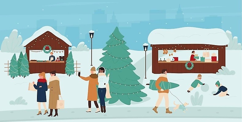 EPS 해외이미지 전신 한마리 라이프스타일 여자 남자 어린이 겨울 일러스트 서기 들기 손짓 소년 여러명 성인 스마트폰 쇼핑백 크리스마스트리 걷기 상점 산책 강아지 무릎꿇기 셀프카메라 눈굴리기 알전구 눈덮임 해외202309 해외일러스트 1 계절 다수 컨셉 크리스마스 가방 전구 모션 휴식 사람 생활 핸드폰 스마트기기 반려동물 사진촬영 개 굴리기 파일형식 벡터