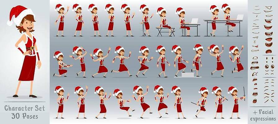 EPS 해외이미지 캐릭터 여자 행복 얼굴 크리스마스 일러스트 비즈니스 휴가 휴식 새해 피곤 그림자 미소 사람 앉기 노트북 세트 달리기 산타클로스 평화 걷기 점프 공책 외침 분노 표현 춤 작업 플랫 만화 사인 싸움 고립 스타일 벡터 해외202309 해외일러스트 일러캐릭터 기념일 감정 컨셉 모션 문화예술 문구용품 표정 신체부위 전자제품 소리 파일형식