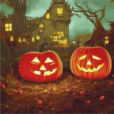 EPS 해외이미지 나무 일러스트 호박 주택 사람없음 어둠 할로윈 야간 잭오랜턴 해외202309 해외일러스트 자연요소 식물 채소 건물 파일형식 벡터