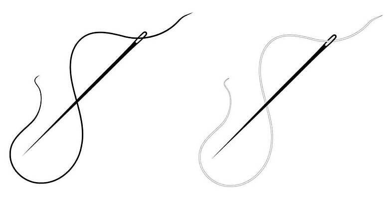 EPS 해외이미지 전통 디자인 실루엣 일러스트 부분 기술 검은색 기구 공구 직물 면 바늘 실 은색 연결 바느질 자르기 심볼 오브젝트 사인 만족 싱글 땀 만들기 날카로움 재단 고립 얇은 직진 철강 핸드메이드 벡터 해외202309 해외일러스트 감정 컬러 모션 촬영기법 도구 파일형식