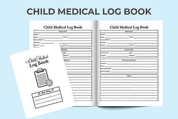 EPS 해외이미지 템플릿 어린이 일러스트 문구용품 흑백 병원 건강관리 다이어리 공책 간호사 의사 정보 아기 잡지 시간표 인쇄 문서 백신 스크랩북 캐셔 해외202309 해외일러스트 직업 의학 촬영기법 건강 관리 사람 간행물 사무용품 의료진 계획 오브젝트 파일형식 벡터
