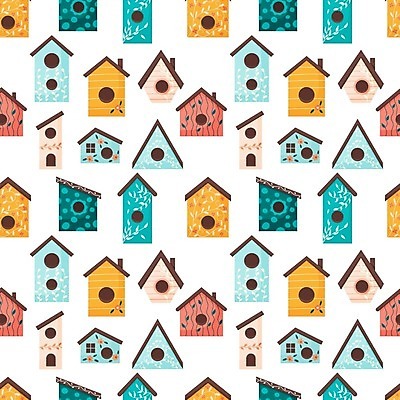 EPS 해외이미지 패턴 일러스트 지붕 주택 사람없음 흰배경 해외202309 해외일러스트 백그라운드 무늬 건물 흰색 파일형식 벡터