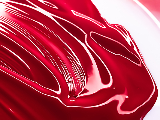 포토 JPG 해외이미지 백그라운드 사람없음 빨간색 페인트 화장품 화려 액체 고급 크림 질감 바르기 광택 아크릴 해외202309 해외포토 컬러 컨셉 모션 재질 뷰티 파일형식