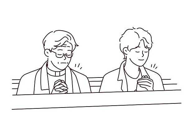 EPS 해외이미지 캐릭터 라이프스타일 남자 기독교 종교 문화 컨셉 일러스트 함께함 사람 독서 성당 교회 믿음 희망 천주교 기도 예수 아빠 만화 성직자 목사 서비스 그림 윤곽 신성 커뮤니티 덩어리 교황 단아함 미신 복음 성체 신앙심 벡터 해외202309 해외일러스트 일러캐릭터 감정 가족 종교건축 건물 생활 신_종교 파일형식