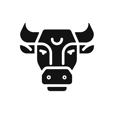 EPS 해외이미지 클립아트 동물 디자인 실루엣 얼굴 컨셉 일러스트 포유류 뿔 픽토그램 머리 검은색 웹 어둠 힘 흰색 소 플랫 신비 가득함 심볼 사인 황소 심플 점성술 황소자리 부족 월 고립 고체 상형문자 서쪽 성격 활자 벡터 해외202309 해외일러스트 문자 컬러 인터넷 촬영기법 신체부위 별자리 날짜 방향 활자판 파일형식