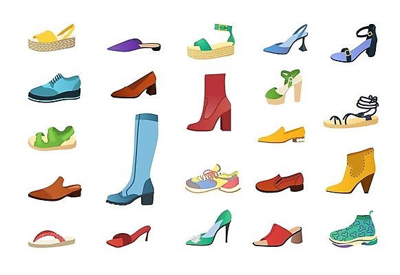 EPS 해외이미지 모델 디자인 옷 계절 여자 남자 신발 일러스트 슬리퍼 부츠 세트 컬러풀 유행 플랫 우아함 하이힐 샌들 만화 수집 스니커즈 보따리 흰배경 트레이너 잠금 고립 엘리먼트 운동화끈 정중 스타일 벡터 해외202309 해외일러스트 구두 컬러 백그라운드 운동화 컨셉 사람 헬스 흰색 끈 여성화 보안 파일형식