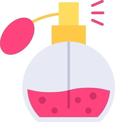 EPS 해외이미지 디자인 선 컨셉 일러스트 심볼 향수 향기 윤곽 아로마 데오드란트 고립 벡터 해외202309 해외일러스트 화장품 냄새 파일형식