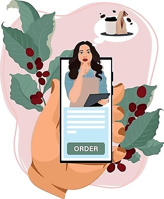 EPS 해외이미지 캐릭터 학생 여자 음료 컨셉 일러스트 비즈니스 노동자 미소 컵 컴퓨터 알약 상점 식당 카페 업무 그룹 플랫 아침식사 만화 동료 서비스 바리스타 카페테리아 발견 고립 수입 이해 중소기업 해외202309 해외일러스트 일러캐릭터 직업 식기 회사 관계 표정 사람 전자제품 약 식사 작업 파일형식 벡터