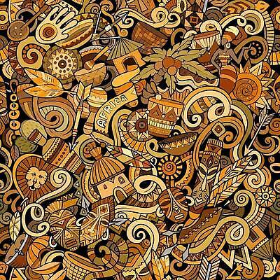 EPS 해외이미지 백그라운드 패턴 일러스트 아프리카 화살 사람없음 야자수 노란색 낙서 가득함 활 아프리카건축 아프리카문화 해외일러스트 나무 나라 컬러 외국문화 무늬 해외건축 파일형식 벡터