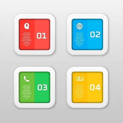 EPS 해외이미지 템플릿 디자인 배너 종이 백그라운드 컨셉 일러스트 비즈니스 부분 성공 그래프 추상 그래픽 금융 글로벌 자료 웹 인포그래픽 정보 발표 4 계획 천 심볼 사인 옵션 레이아웃 순환 정사각형 마름모 단계 진행 마케팅 방법 타임라인 프로젝트 벡터 해외202309 해외일러스트 도형 무늬 인터넷 모션 경제 숫자 직물 파일형식