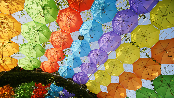 포토 JPG 해외이미지 컬러 백그라운드 컨셉 무지개 패턴 오렌지 우산 하늘 날씨 추상 기념 건조 손잡이 미술 안전 사람없음 야외 빨간색 초록색 물 파란색 컬러풀 태양 뷰티 노란색 기쁨 수확 도시 오픈 보호 그늘 자주색 양산 머리위 색동 가림막 강렬 두바이 멀티 스펙트럼 스타일 많음 해외202309 해외포토 자연요소 감정 무늬 농업 과일 문화예술 아랍에미리트 파일형식