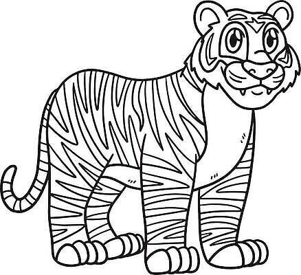 EPS 해외이미지 동물 캐릭터 디자인 교육 야생동물 어린이 선 컬러 일러스트 학교 자연 동물원 미술 그래픽 책 고양이 줄무늬 호랑이 사파리 그림 윤곽 육식동물 손그림 페이지 걸음마 고립 색칠공부 벡터 해외202309 해외일러스트 일러캐릭터 무늬 포유류 모션 문화예술 사람 반려동물 학습 색칠 생태계 파일형식
