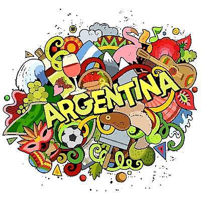 EPS 해외이미지 와인잔 일러스트 축구공 주류 가면 사람없음 기타 낙서 플라밍고 가득함 아르헨티나 마라카스 레터링 해외202309 해외일러스트 음료 술잔 공 축구용품 조류 현악기 타악기 남아메리카 파일형식 벡터