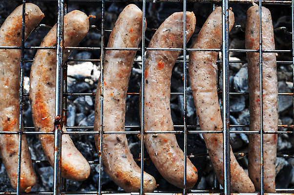 포토 JPG 해외이미지 사람없음 소시지 구이 바베큐그릴 해외202309 해외포토 음식 가공식품 그릴 바비큐 파일형식