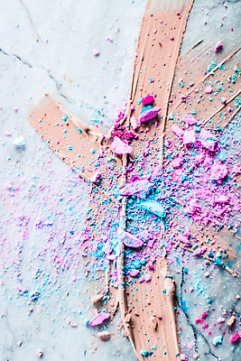 포토 JPG 해외이미지 백그라운드 사람없음 화려 가루 크림 질감 아이섀도 파운데이션 해외202309 해외포토 컨셉 화장품 파일형식