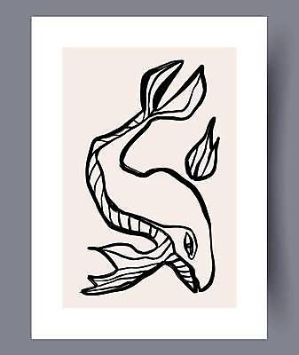 EPS 해외이미지 선 백그라운드 일러스트 추상 미술 사람없음 분위기 고래 캔버스 기하학 해외202309 해외일러스트 컨셉 무늬 포유류 문화예술 수중동물 파일형식 벡터