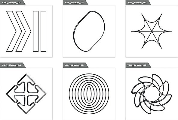 EPS 해외이미지 디자인 화살표 일러스트 추상 사람없음 그래픽 세트 검은색 원형 방향 라인아트 기하학 해외202309 해외일러스트 도형 선 컬러 무늬 파일형식 벡터