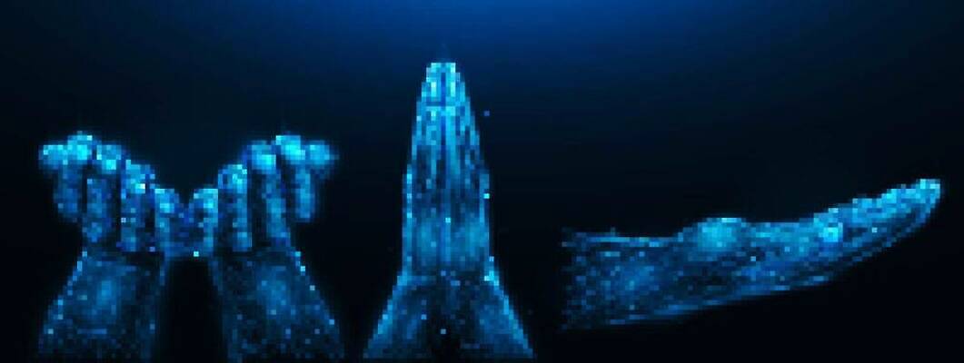 EPS 해외이미지 손 종교 선 과학 컨셉 신체 일러스트 손가락 추상 미래 손바닥 사람 파란색 교회 평화 믿음 디지털 희망 우정 기도 잡기 오픈 네트워크 주기 쇼 팔 기하학 구걸 숭배 신앙심 지원 폴리곤 헬프 벡터 제의 해외202309 해외일러스트 감정 컬러 무늬 모션 신체부위 친구 도움 파일형식