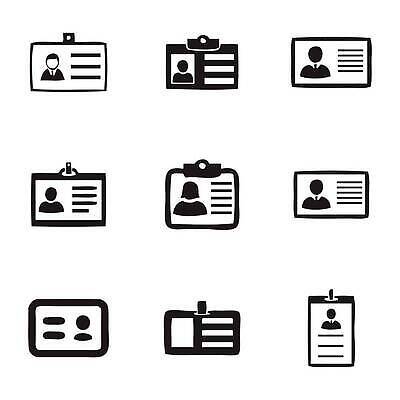 EPS 해외이미지 손 디자인 일러스트 비즈니스 노동자 사람 세트 사무실 검은색 비즈니스맨 신용카드 이름 심볼 사인 신분 계좌 회원 벡터 해외202309 해외일러스트 직업 남자 컬러 신체부위 금융 직장인 파일형식