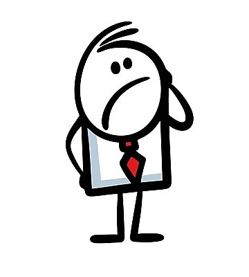 EPS 해외이미지 클립아트 캐릭터 남자 일러스트 비즈니스 넥타이 한명 정장 성인 직장인 낙서 만화 고민 단순화된 혼란 성인남자한명만 해외202309 해외일러스트 일러캐릭터 직업 1 잡화 옷 감정 컨셉 사람 남자한명만 성인남자만 파일형식 벡터