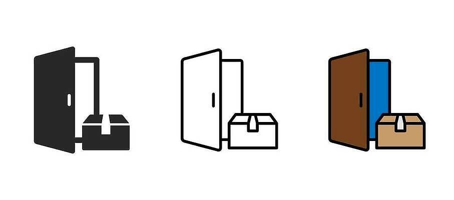 EPS 해외이미지 디자인 선 음식 컬러 일러스트 비즈니스 교통시설 주택 상자 픽토그램 문 웹 흰색 배달원 심볼 창고 서비스 사인 속도 윤곽 패키지 질서 물류 UI 고립 얇은 벡터 해외202309 해외일러스트 직업 교통 인터넷 건물 예절 시설 파일형식
