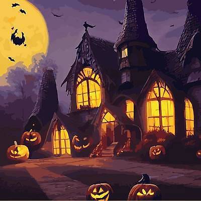 EPS 해외이미지 일러스트 호박 주택 사람없음 할로윈 야간 잭오랜턴 해외202309 해외일러스트 자연요소 채소 건물 파일형식 벡터