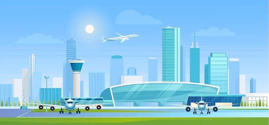 EPS 해외이미지 외관 실루엣 선 여행 백그라운드 일러스트 비즈니스 건축양식 교통시설 하늘 휴가 비행기 파노라마 풍경 건물 그래픽 도시풍경 탑 고층빌딩 화물 도시 플랫 역 공항 만화 항공 서비스 출발 활주로 제트기 스카이라인 대패 방법 터미널 벡터 항공사 해외202309 해외일러스트 건축물 건축 산업 길 교통 컨셉 항공교통 대중교통 촬영기법 빌딩 운송업 시설 파일형식