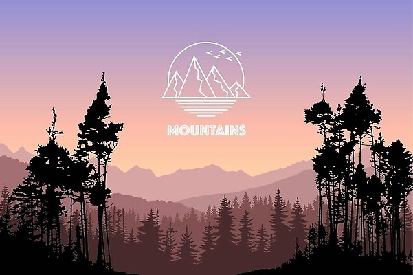 EPS 해외이미지 나무 디자인 공원 실루엣 여행 백그라운드 일러스트 텍스트 자연 하늘 아침 휴가 산 파노라마 야외 뷰티 라벨 평화 일출 환경 일몰 새벽 캠핑 하이킹 탐험 덮개 소나무 정상 저녁 숲 땅 언덕 배낭여행 속도 산등성이 윤곽 장면 침엽수 전나무 타이틀 발견 절정 가문비나무 벡터 현실 해외202309 해외일러스트 주간 자연요소 식물 공공시설 컨셉 레저 프레임 촬영기법 노을 뚜껑 야간 생태계 파일형식
