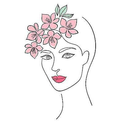 EPS 해외이미지 모델 1 디자인 여자 꽃잎 꽃 행복 얼굴 선 백그라운드 컨셉 꽃무늬 일러스트 자연 미술 미소 사람 성인 그래픽 뷰티 유행 스케치 문신 심볼 입술 사인 그림 고립 엘리먼트 스타일 벡터 반복 미니멀리스트 해외202309 해외일러스트 식물 감정 무늬 문화예술 표정 신체부위 생태계 파일형식