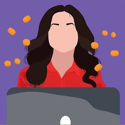 EPS 해외이미지 캐릭터 여자 백그라운드 컨셉 돈 인터넷 일러스트 비즈니스 성공 사람 금융 경제 노트북 컴퓨터 달러 업무 비즈니스맨 비즈니스우먼 계산 재산 플랫 만화 물주기 경영자 투자 공포 이익 영수증 경영 수입 예산 투자자 프리랜서 벡터 해외202309 해외일러스트 일러캐릭터 직업 남자 모션 전자제품 작업 직장인 리더 파일형식