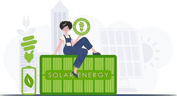 EPS 해외이미지 전신 여자 잎 일러스트 전구 한명 들기 앉기 성인 초록색 원형 그린에너지 건전지 심볼 에코 친환경 집열판 성인여자한명만 해외202309 해외일러스트 도형 식물 1 컬러 모션 사람 환경 에너지 태양에너지 여자한명만 성인여자만 파일형식 벡터