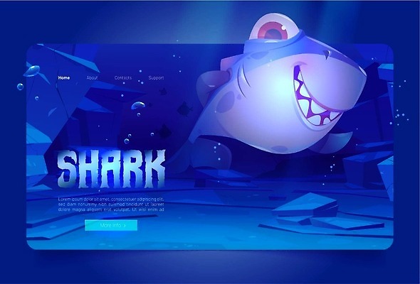 EPS 해외이미지 동물 템플릿 캐릭터 배너 행복 얼굴 야생동물 바다 백그라운드 일러스트 바닥 어류 미술 그래픽 빨간색 물 파란색 머리 바닷속 수중 수영 거품 인사 입 치아 위험 만화 아래 코믹 육식동물 지느러미 페이지 상어 턱 나쁜 몬스터 착륙 벡터 해외202309 해외일러스트 일러캐릭터 자연요소 감정 컬러 컨셉 문화예술 신체부위 수중동물 수상스포츠 예절 소화기관 방향 위치 파일형식