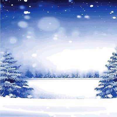 EPS 해외이미지 나무 일러스트 사람없음 설원 눈내림 겨울풍경 눈덮임 해외202309 해외일러스트 식물 컨셉 겨울 눈_날씨 풍경 파일형식 벡터