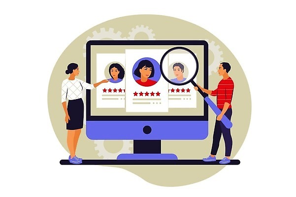 EPS 해외이미지 직업 디자인 응시 컨셉 일러스트 회사 비즈니스 유리 사람 사무실 웹 업무 비즈니스맨 네트워크 플랫 선택 확대 어플리케이션 종업원 직원 검색 시작 경영자 면접 사냥 이력서 자원 모집 발견 경영 고용 소셜 채용 후보 벡터 해외202309 해외일러스트 시선 남자 인터넷 재질 구직 작업 직장인 리더 파일형식