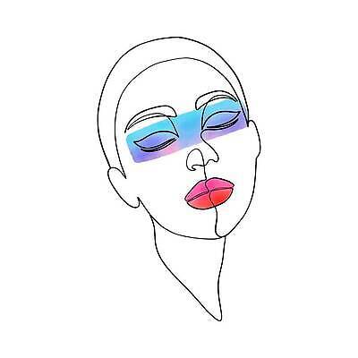 EPS 해외이미지 모델 1 디자인 여자 행복 얼굴 선 백그라운드 일러스트 추상 미술 사람 성인 그래픽 뷰티 머리 유행 스케치 심볼 입술 사인 그림 고립 엘리먼트 아바타 스타일 벡터 미니멀리스트 미니멀 해외202309 해외일러스트 감정 무늬 문화예술 신체부위 파일형식