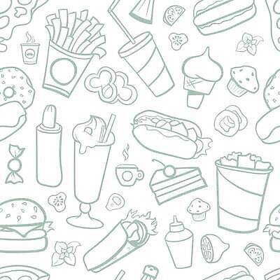 EPS 해외이미지 접시 커피 백그라운드 토마토 채소 일러스트 유리 오이 감자 파프리카 패스트푸드 샌드위치 사탕 육류 케이크 식사 저녁식사 카페 튀김 햄버거 소시지 도넛 맛 그릴 커피잔 케첩 흰배경 질감 소금 후추 핫도그 점심식사 소다 오레가노 해외202309 해외일러스트 식기 음료 음식 컨셉 식재료 재질 주방용품 디저트 잔 상점 흰색 소스_음식 가공식품 인스턴트 향신료 파일형식 벡터