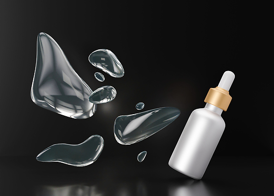 포토 JPG 해외이미지 백그라운드 사람없음 뷰티 검은색 화장품 물방울 액체표현 스킨케어 공병 앰플 목업 해외202309 해외포토 컬러 순간포착 액체 병_담는 파일형식