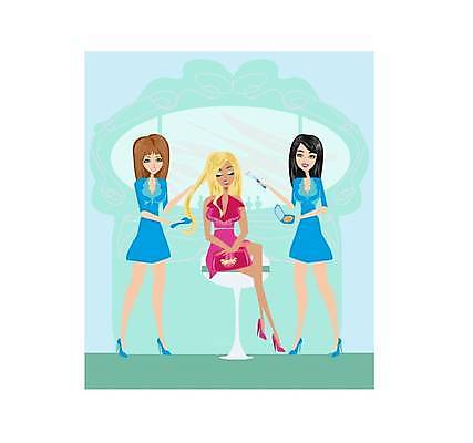 EPS 해외이미지 라이프스타일 헤어스타일 여자 얼굴 의자 일러스트 휴식 건조 건강 사람 앉기 소녀 치료 금발 뷰티 머리 유행 상점 화장품 장비 붓 머리빗 화려 우아함 가루 미용사 자르기 오브젝트 변태 이발사 스타일 해외202309 해외일러스트 직업 어린이 가구 컨셉 의학 모션 생활 신체부위 미용용품 파일형식 벡터